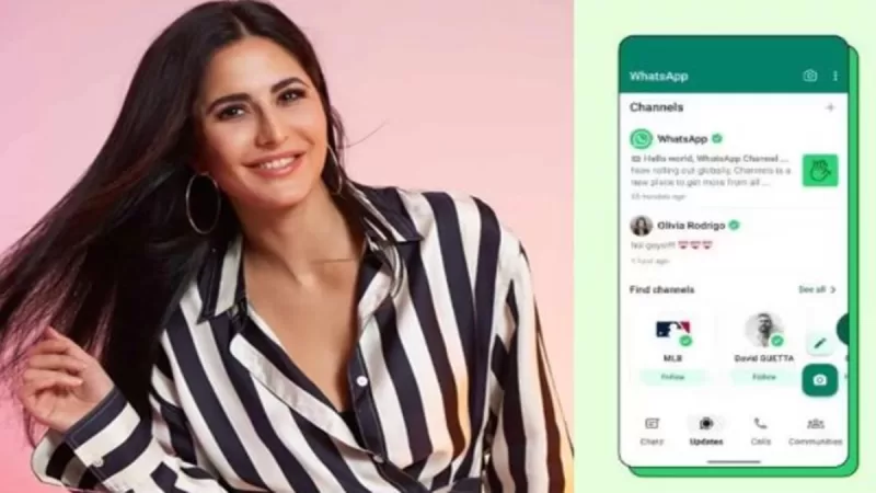 WhatsApp का नया चैनल फीचर, जानें फॉलोअर्स लिस्ट में कैटरीना कैफ समेत कौन सेलेब्स है टॉप पर!